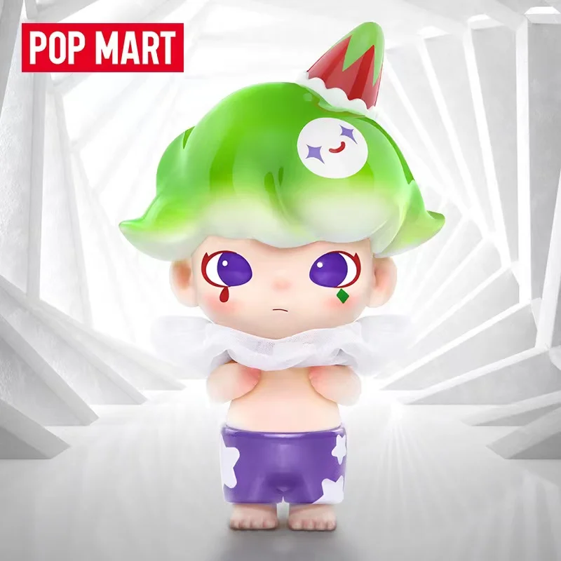 POP MART Dimoo Retro Series Blind Box Surprise Box Original Action Figure Cartoon Model Mystery Box Collection Girls Gift