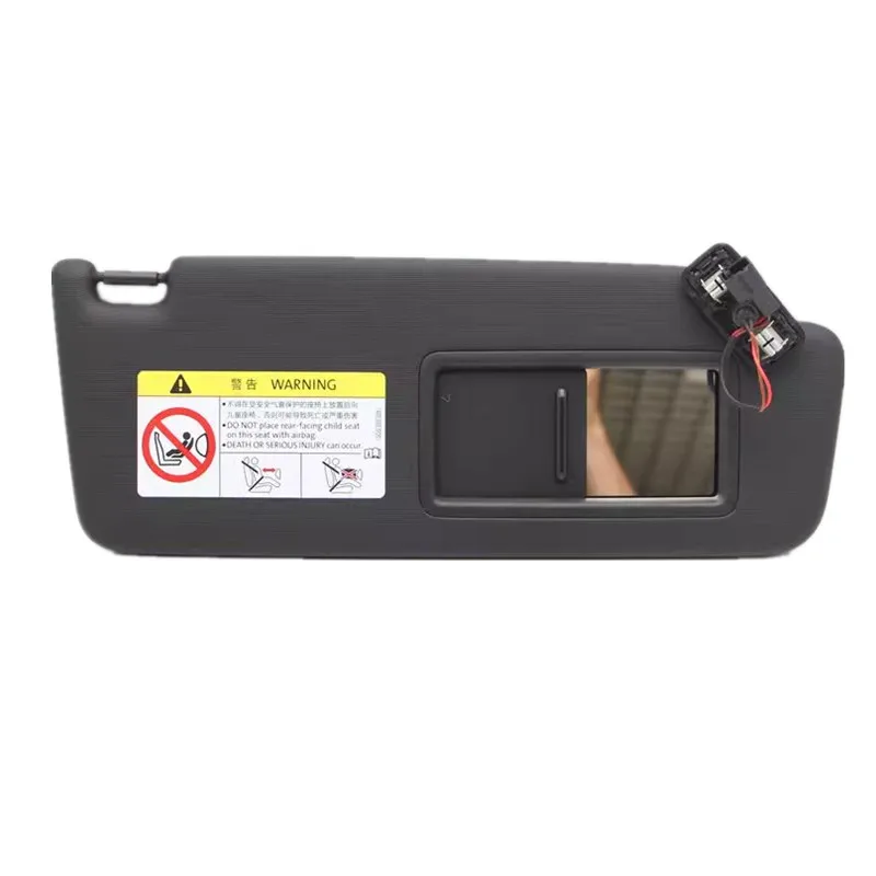 OEM 선바이저 블랙 썬 쉐이드, VW 골프 7.5 MK7.5 MK7 R라인