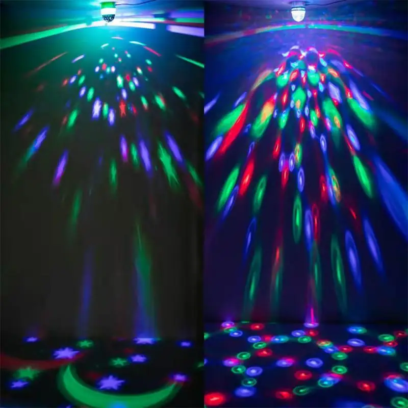 

Disco Ball Light DJ Christmas Projector Strobe Party Light Music For Car Home Party Mirror LED USB Rotating Laser Lamp