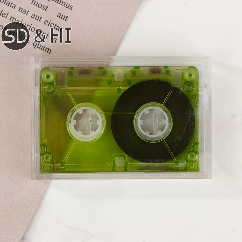 5*3.4CM Standard Cassette Blank Tape Player Empty 60 Minutes Magnetic Audio Tape Recording Speech Music Recording