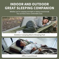 Natureifa-Matelas de lit pliant ultraléger, matelas de bureau lavable, lit de camping portable, coussin de couchage, chaud, extérieur, hiver, nouveau, 2024 6