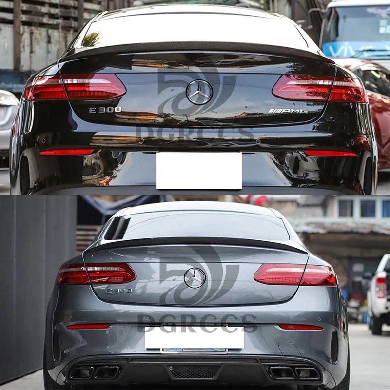 18- W238 E CLASS (クーペ ) AMG OE-STYLE カーボン トランクスポイラー Painted For Mercedes Benz E Class C238 2DR Coupe A Type Trunk Spoiler Wing  E250 | eBay