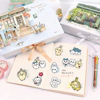100pcs Kawaii Jiikawa Cartoon Stickers Decorative Desk Laptop Scrapbook Luggage Stationery Cute Graffiti Sticker for Kids Gift 5