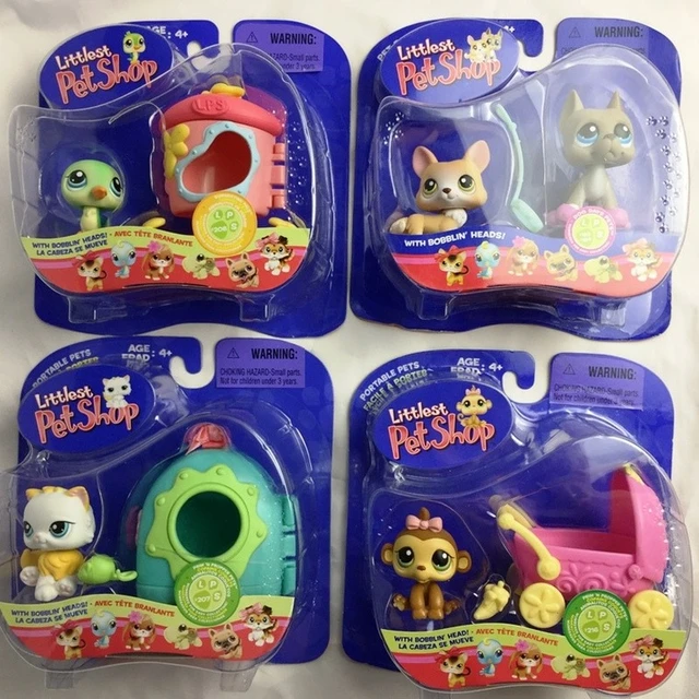 New Action Toy Figures Littlest Pet Shop Q Pet House Shop Animal Doll  Decoration Preten Play - AliExpress