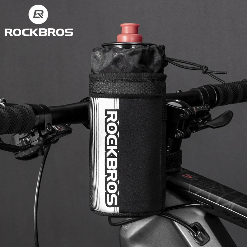 

ROCKBROS Bicycle Water Bottle Bag Lightweight Portable Bike Phone Purse Tool Storage Bag Reflective Cycling Bag Bike Accessories
