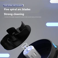 Desktop Vacuum Cleaner with Nozzle & Cleaning Brush USB Charging  Mini Desk Dust Vaccum Cleaner Good Gift For Kid Student Ofiice 5