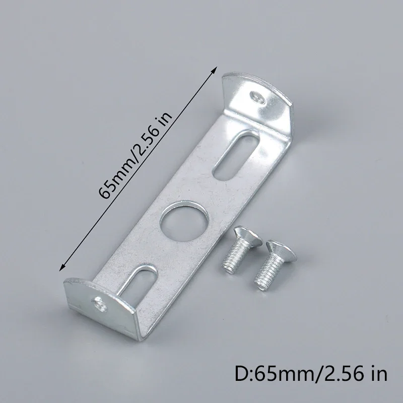 Iron Ceiling Plate Mounting Bracket with Fixed Screws for Ceiling Lamp Installation
