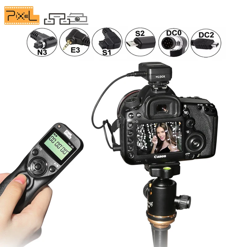 Pixel RW 221 DC2 Wireless Shutter Release Remote Control For