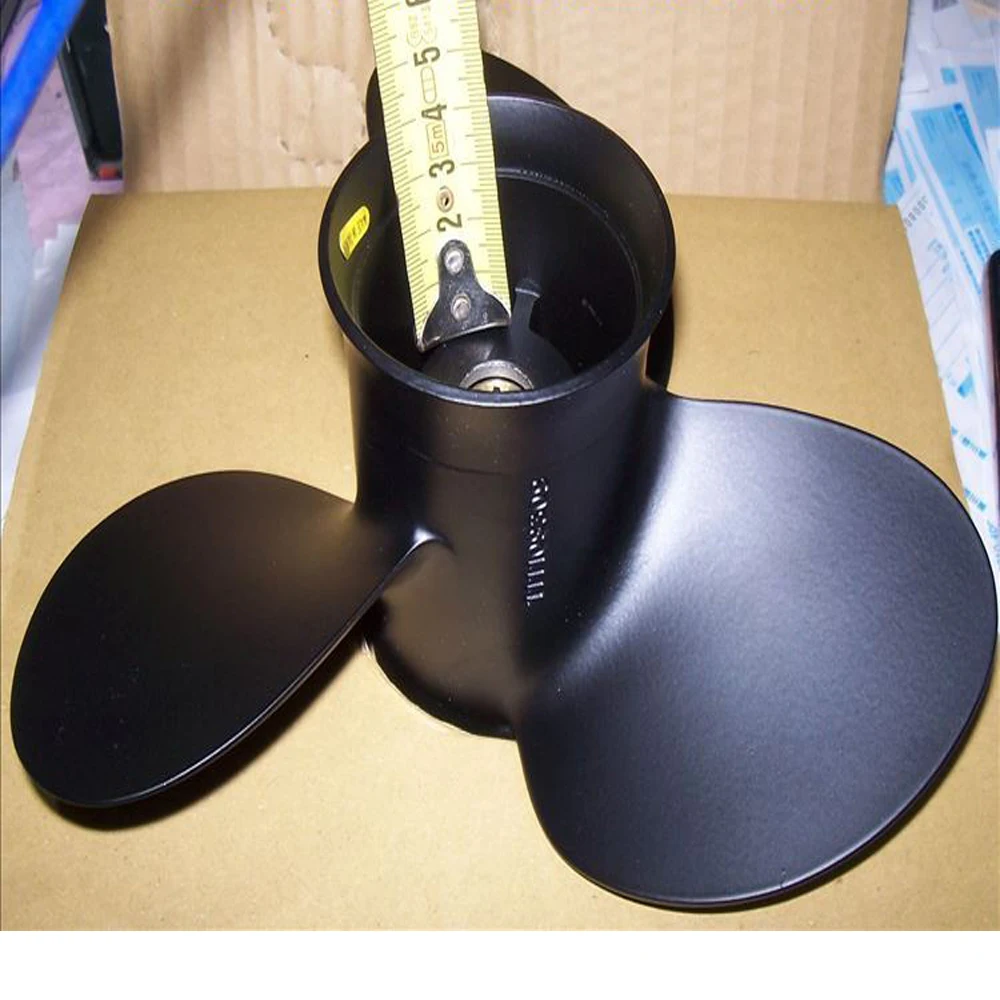 Free Shipping Propeller For Mercury 2 Stroke 9.9 15 Hp Outboard Propeller 9 Inch 8 Keyway Boat