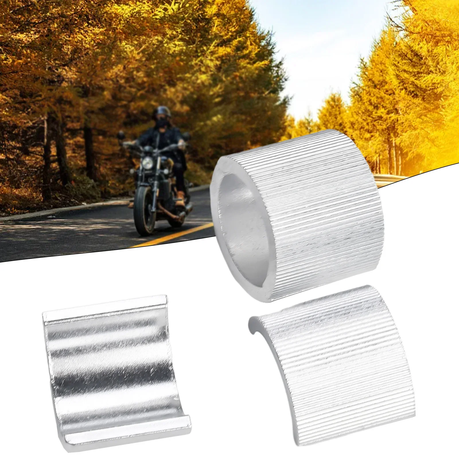 Durable Aluminum Alloy Handlebar Conversion Spacers and Shims