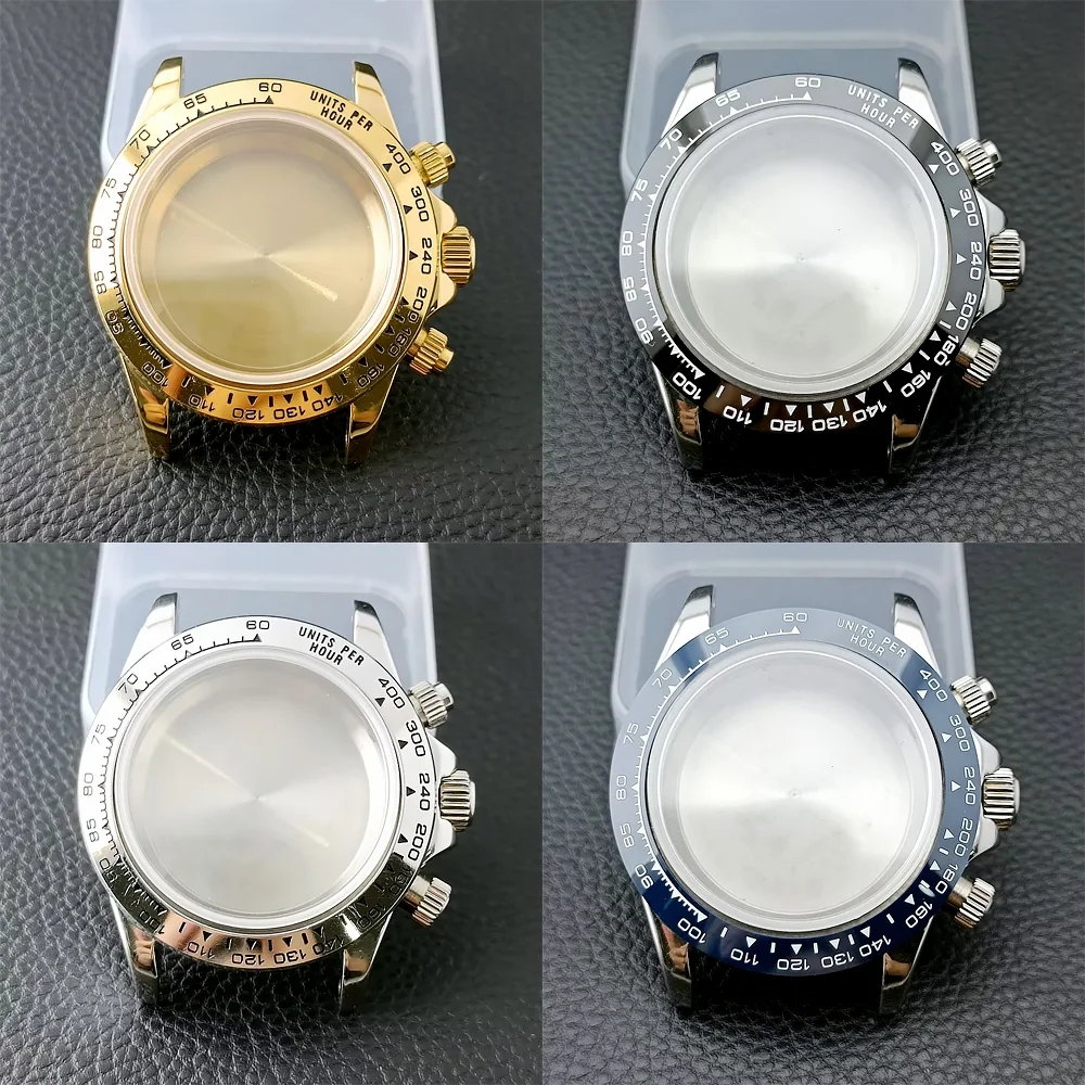 Elegant 39.3mm Silvery/Gold Men's Watch with Steel Case and 20mm Strap Box