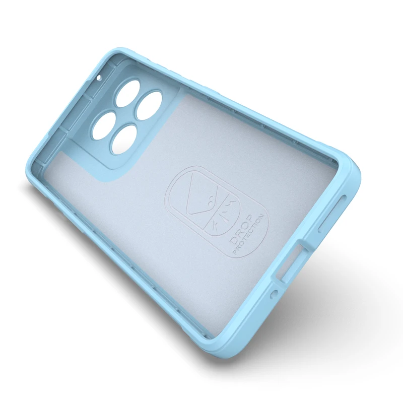 Enhanced Anti-Drop Airbag TPU Fiber Flocking Phone Case - Skin-Friendly and Soft