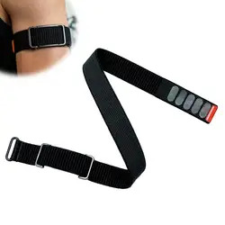Enhanced Nylon Weave Bicep Strap for Fitness Trackers - Sports Replacement Armband (A)
