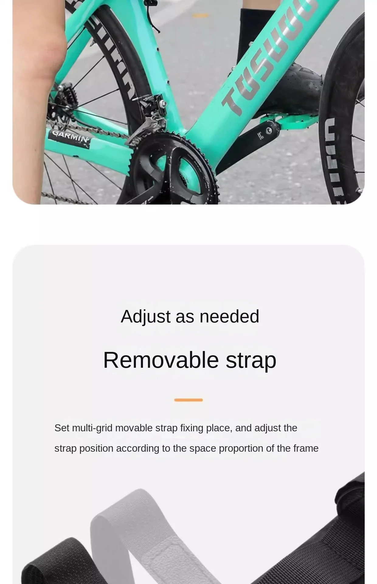 TOSUOD Large Capacity Bicycle Hanging Bag, Front Crossbeam Bag, Road Bike&mountain Bike Storage Bag, Cycling Storage Bag 브롬톤