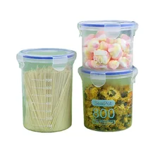 

Kitchen Storage Box Plastic Fresh Pot Container Kitchen Organization Jars Sealing Food Preservation Bottles Home Storage Tools