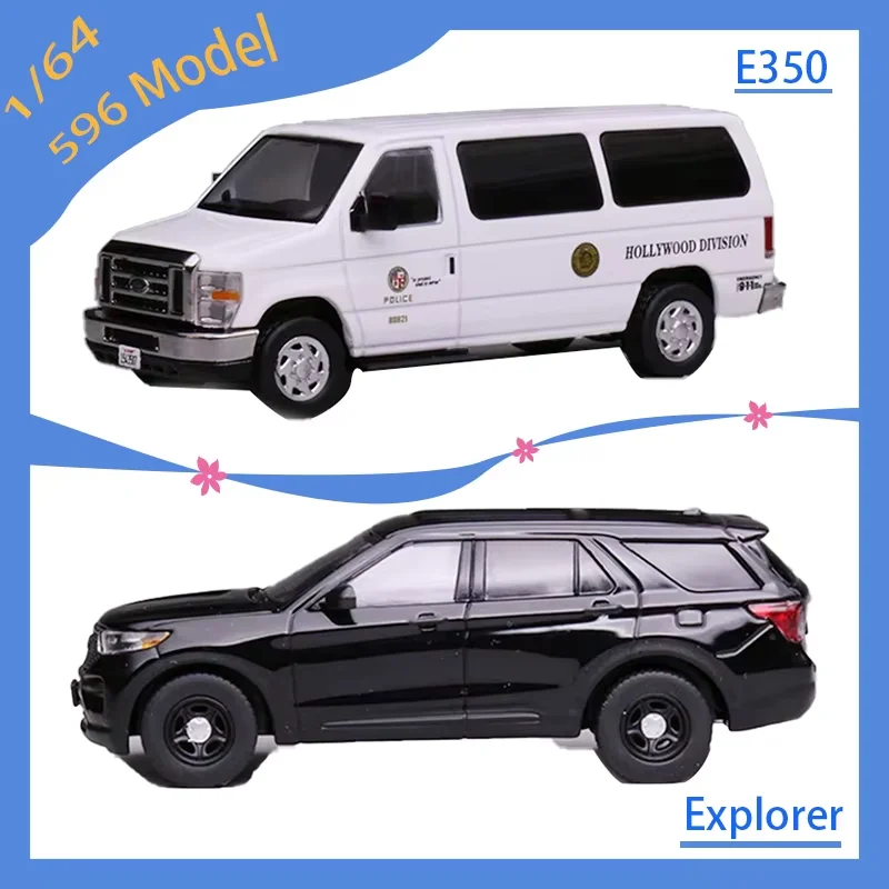 596 Model Alloy 1/64 Scale E350/Explorer/Mondeo Car Model Classic