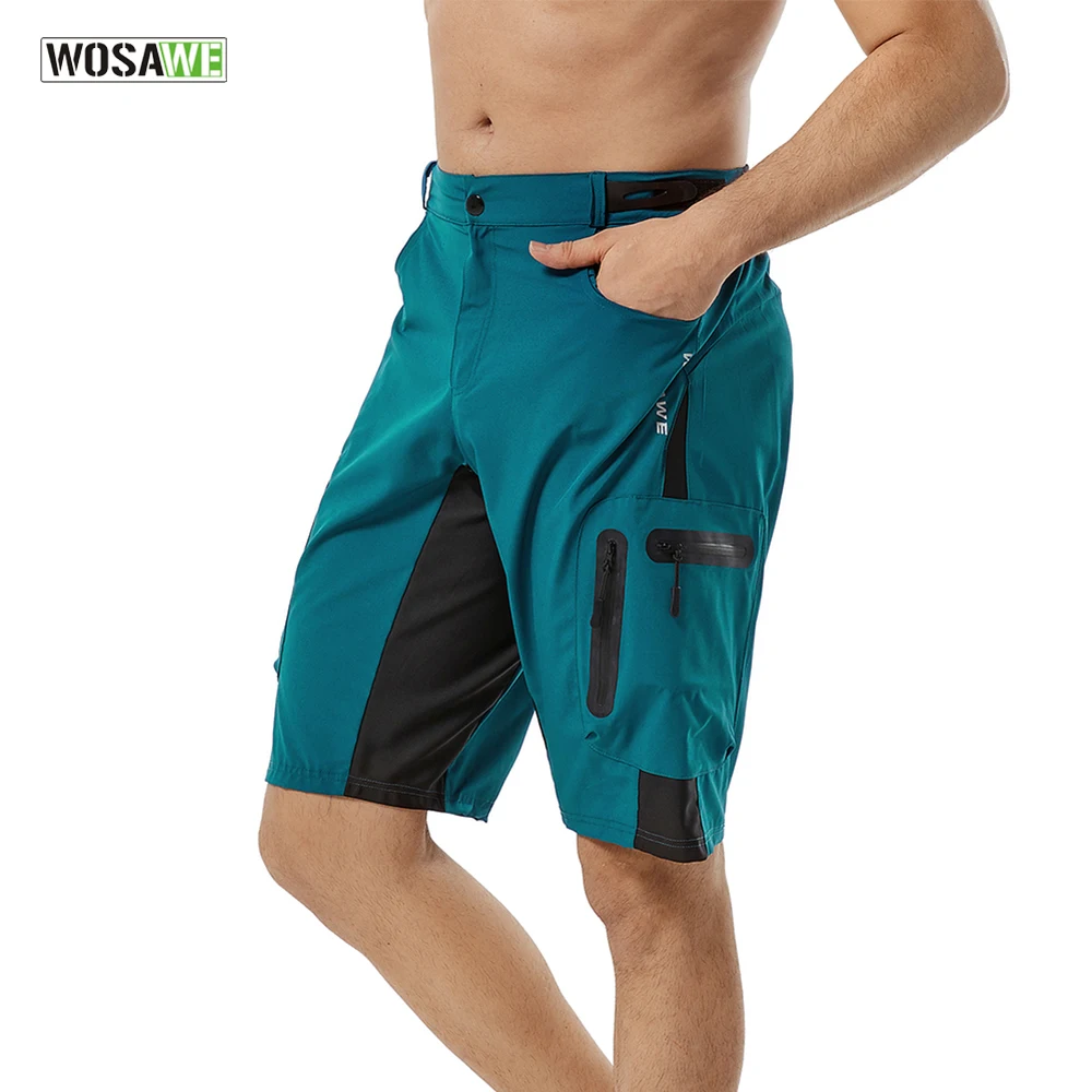 Riding Trousers Zipped Pockets Cycling Shorts Mtb Short