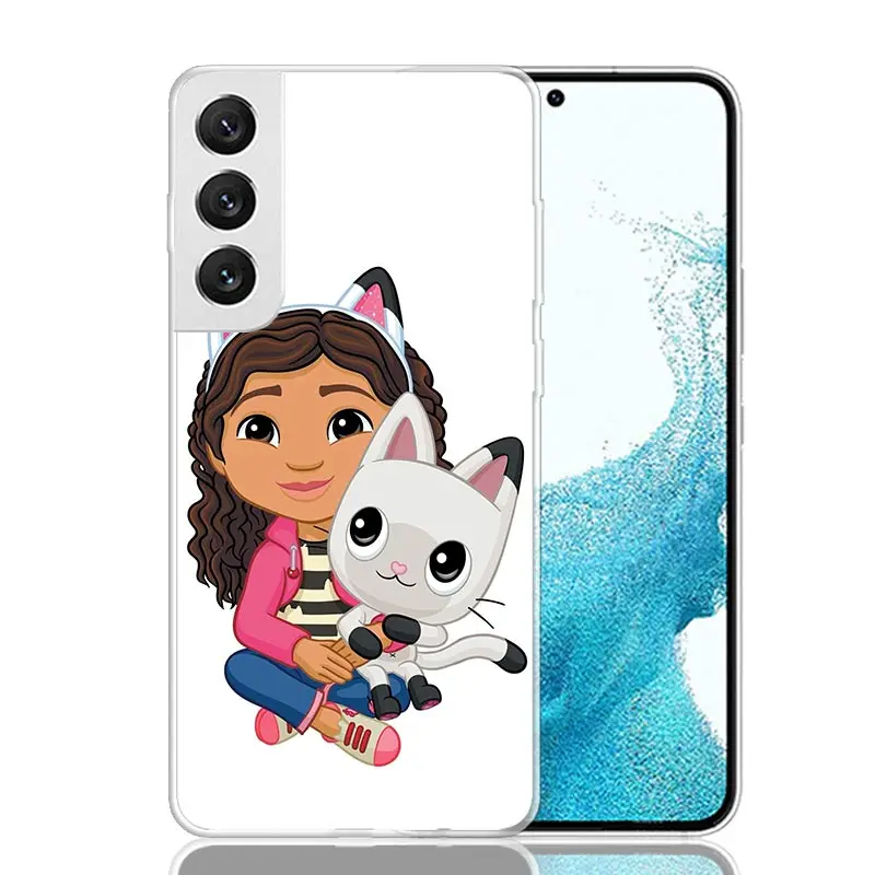 Whimsical Cat-Themed Phone Case - Playful Cartoon Design