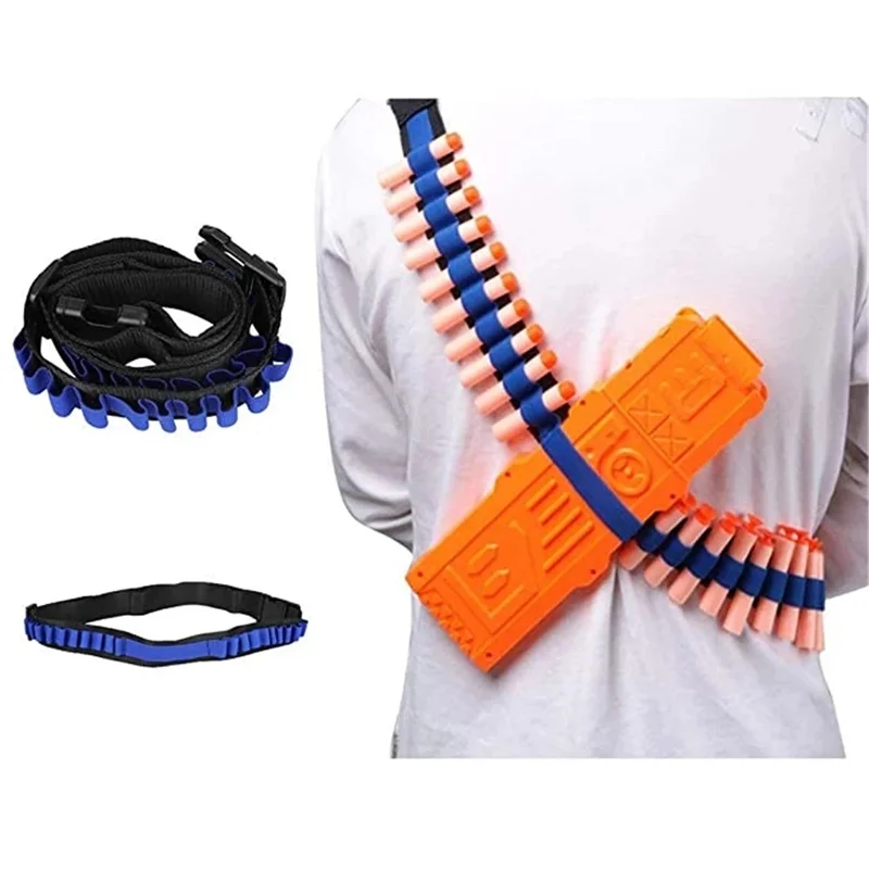 Ultimate Toy Gun Bullet Shoulder Strap and Ammo Storage Holder Kit