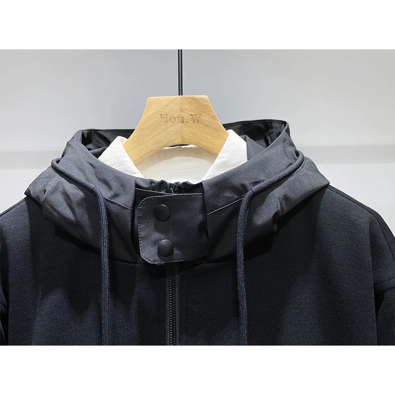 Trendy Quilted to Keep Warm Winter Clothing Thickened Cotton-Padded Jacket Short Coat Hooded Men's Cotton Clothes Trendy