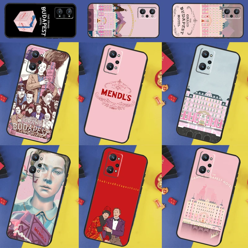 The Grand Budapest Hotel Movie Case Per Realme 8 9 10 Pro Plus C11 C15 C30 C33 C35 C55 C21Y C25Y Gt Neo 5 3 2 2T 3T Cover