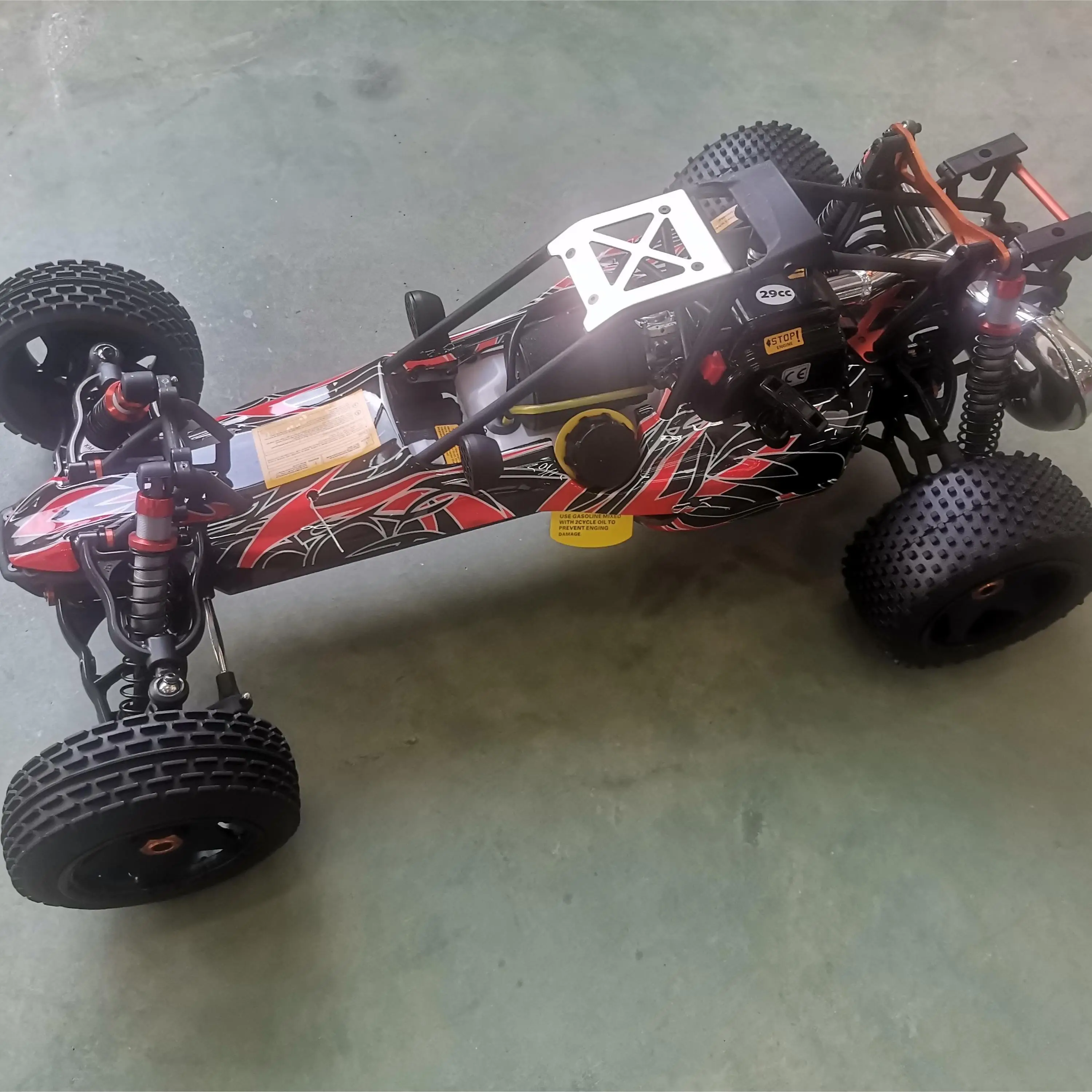 Amazon.co.jp: WANZRXX 1/10 ニトロRCカー 2速ガソリンエンジン