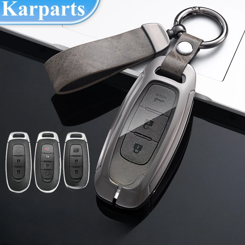 

Metal Remote Car Key Case Cover for Nissan X-trail T33 Qashqai 2022 J12 Ariya Altima Teana 2022 2023 2023 Juke Car Accessories