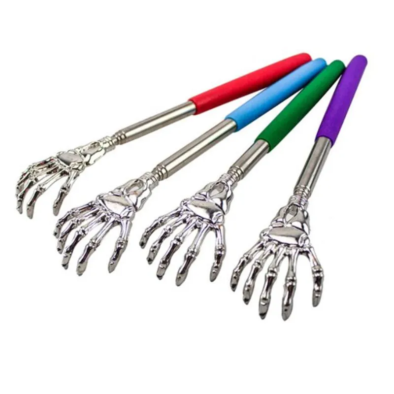 Telescopic Back Scratcher and Massager with Extendable Itching Relief