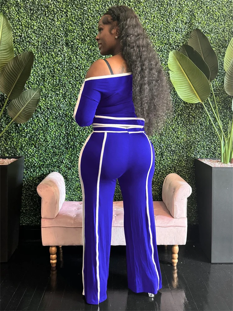 Wmstar 2 Piece Sets Women Clothing with Clear Lines High-end Feel Slim Fit Sexy and Spicy Girl Set Wholesale Dropshipping 2024