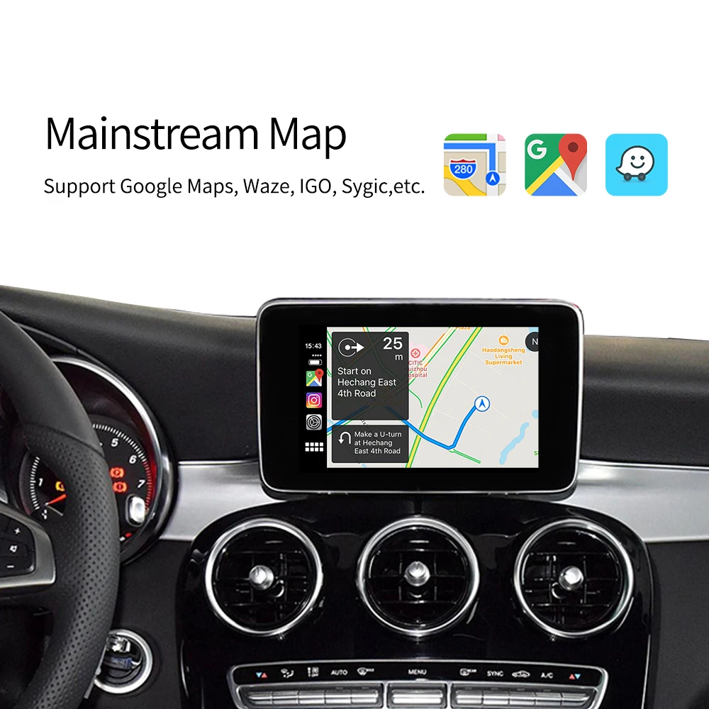 ޸    Apple Carplay  A B C E CLS GLE GLA GLC GLK ML S Ŭ NTG4.5 NTG5.0 ȵ̵ ڵ ̽