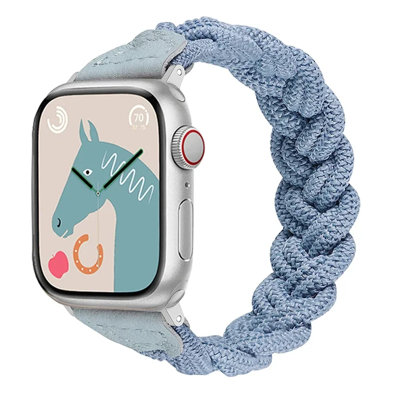 Braided Elastic Solo Loop Woven Bracelet