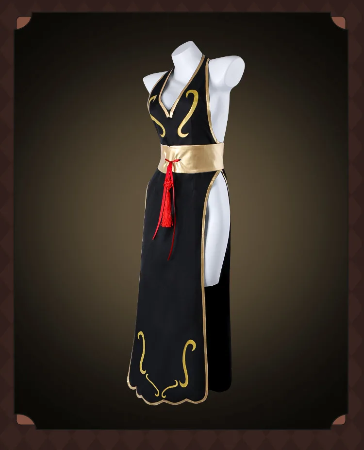 Street Fighter: Chun-Li | Qipao Cosplay Costume 38 Street Fighter-Inspired Chun Li Qipao Cosplay Costume for Women