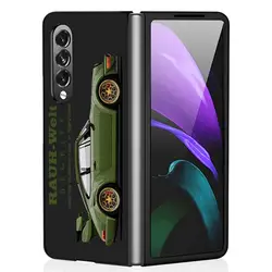JDM Tokyo Drift Sports Car Shockproof Hard PC Phone Cover for Galaxy ZFold4 5G (UUAUA01)