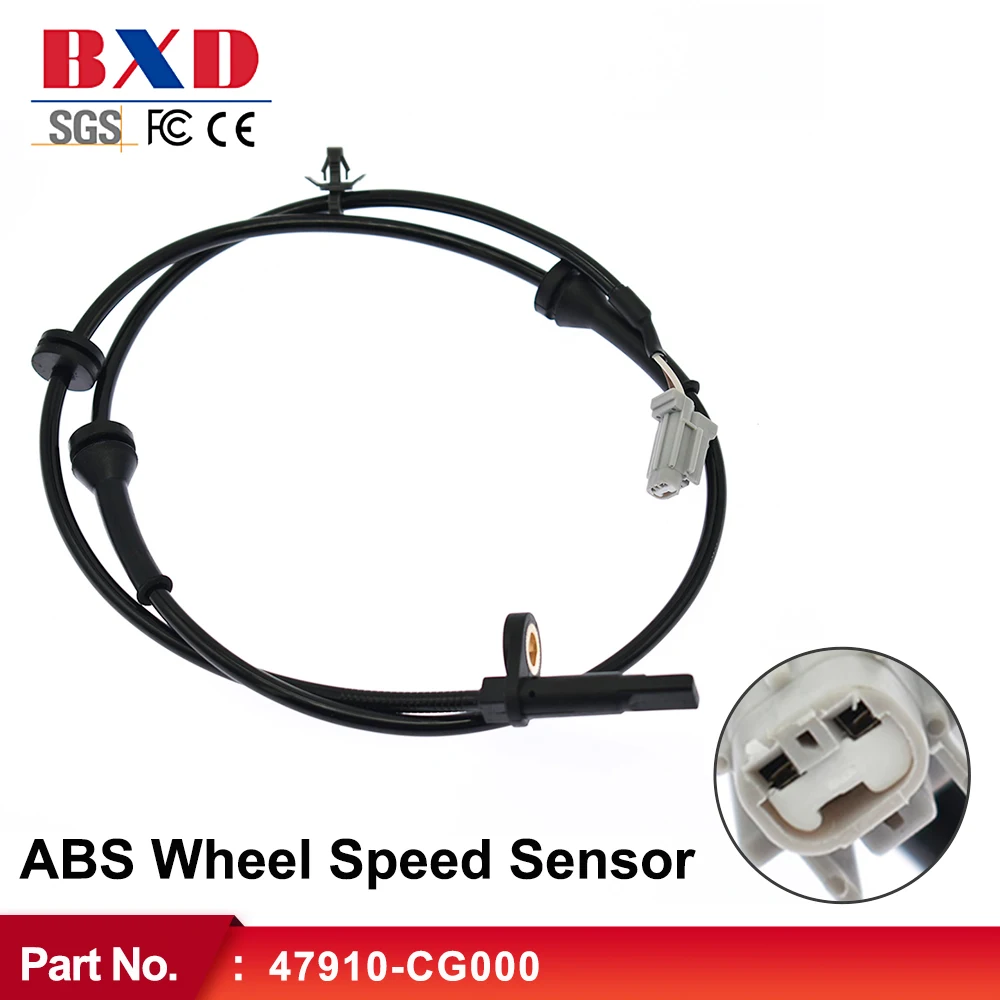 

ABS Wheel Speed Sensor 47910-CG000 47910CG000 Front Left & Right For Infiniti FX35 3.5L 3498CC V6, FX45 4.5L 4494CC V8 2003-2008