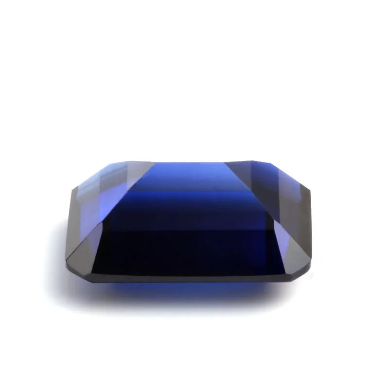Natürlicher Saphir im Smaragdschliff, 13×18 mm, 15,0 ct, VVS, loser Edelstein für die Schmuckherstellung, DIY-Edelstein – Detail 9