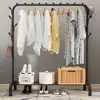 Clothes Storage Rack Clothing Shelf for Hanging Clothes Non-Slip Hat Shoes Orgnizer  Laundry Drying Rack Storage Stand 1