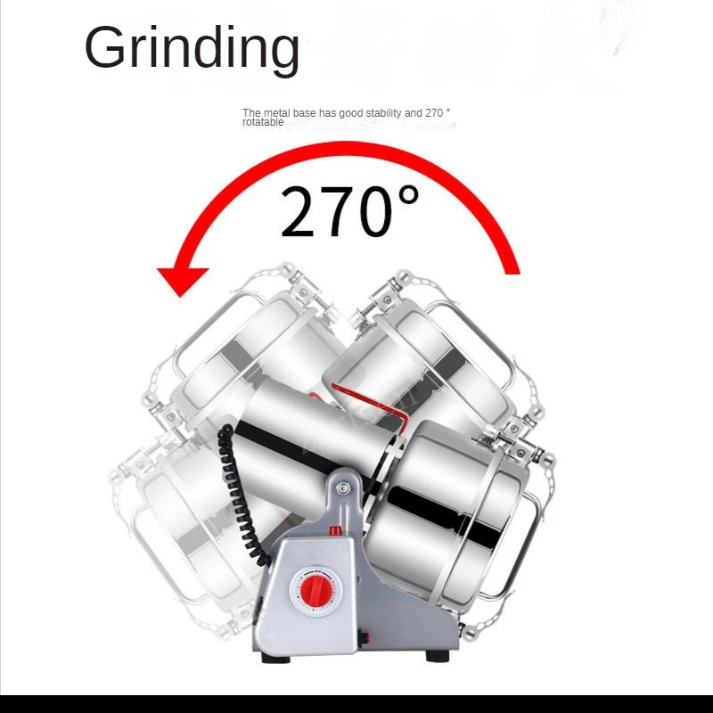 Electric Grinder Coffee Grinder 1500g Coffee Grinder Machine 4200W Home Stainless Steel Grains Spices Medicinal Herbs Dry Food Grinder Crusher