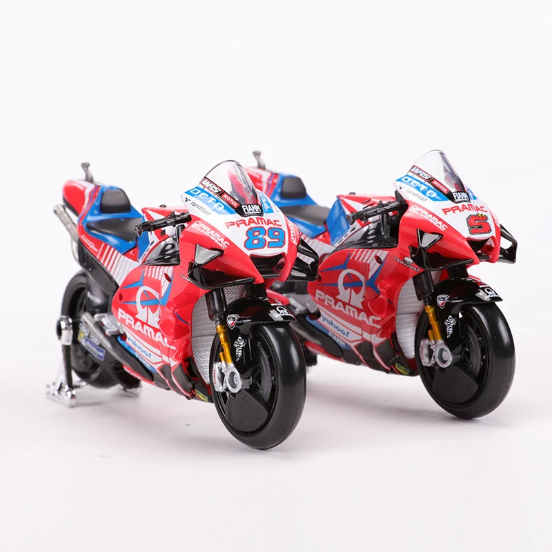 APLIQE Scale Model Vehicles for Ducati Desmosedici GP 2021 Pramac 5# 89 A