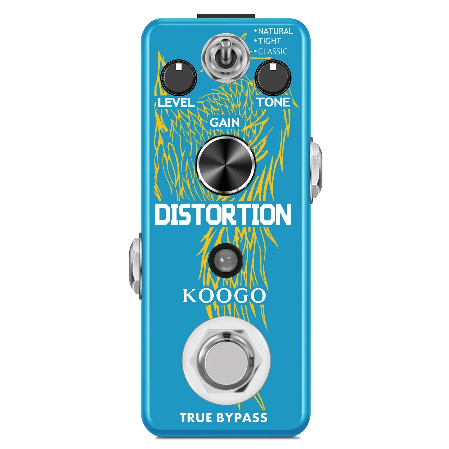 Koogo-Guitar-Pedal-Distortion-Effects-High-Gain-Dist-Effector-With ...