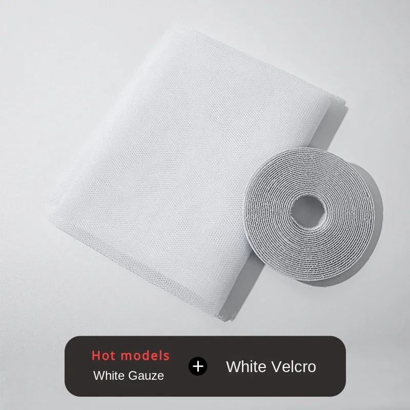 רשת יתושים לעשות בעצמך למיטה חלון בית טקסטיל הרשת הפנימית הדבקה עצמית נגד מזיקים וזבובים מסך וילונות גינה