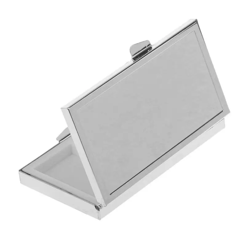 Mini Travel Metal Pill Box Medicine Organizer Container Tray Box Case Storage 3 Slot