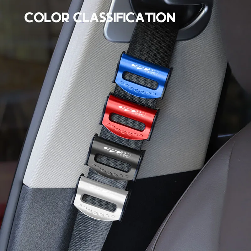 KIA Sportage Mini Plastic Seat Belt Vehicle Buckle Clip 2 Pcs Set