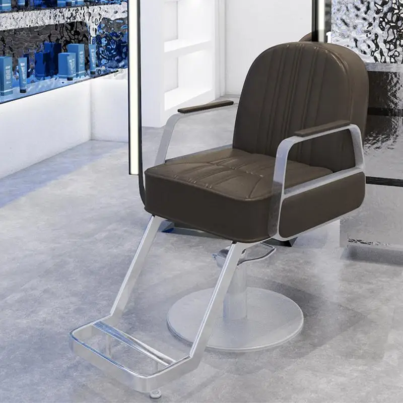 Beauty Hairdressing Barber Chair Swivel Makeup Styling Shampoo Barber Chair Hair Cutting Cadeira De Barbeiro Salon Furniture