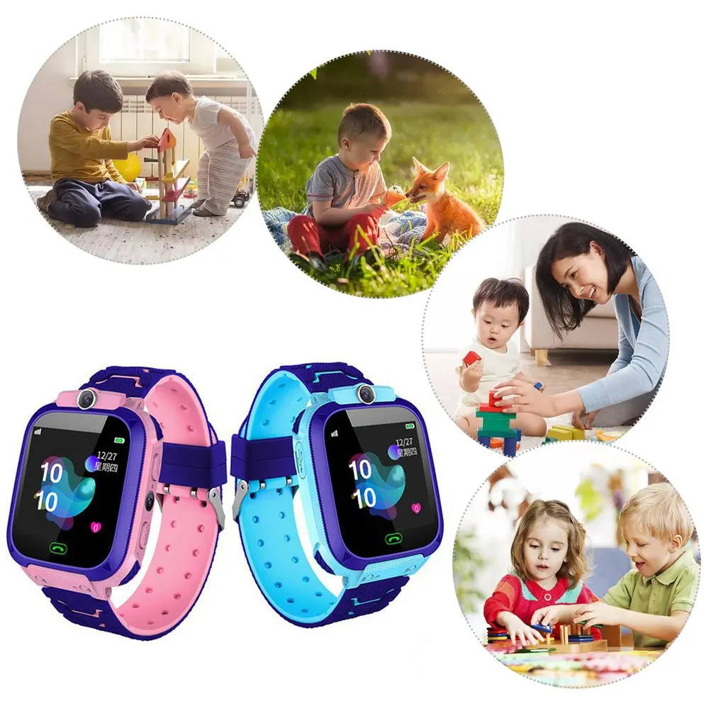 Jam Tangan Gps Tracking Watch For Kids POSHI Y68 Smart Watch