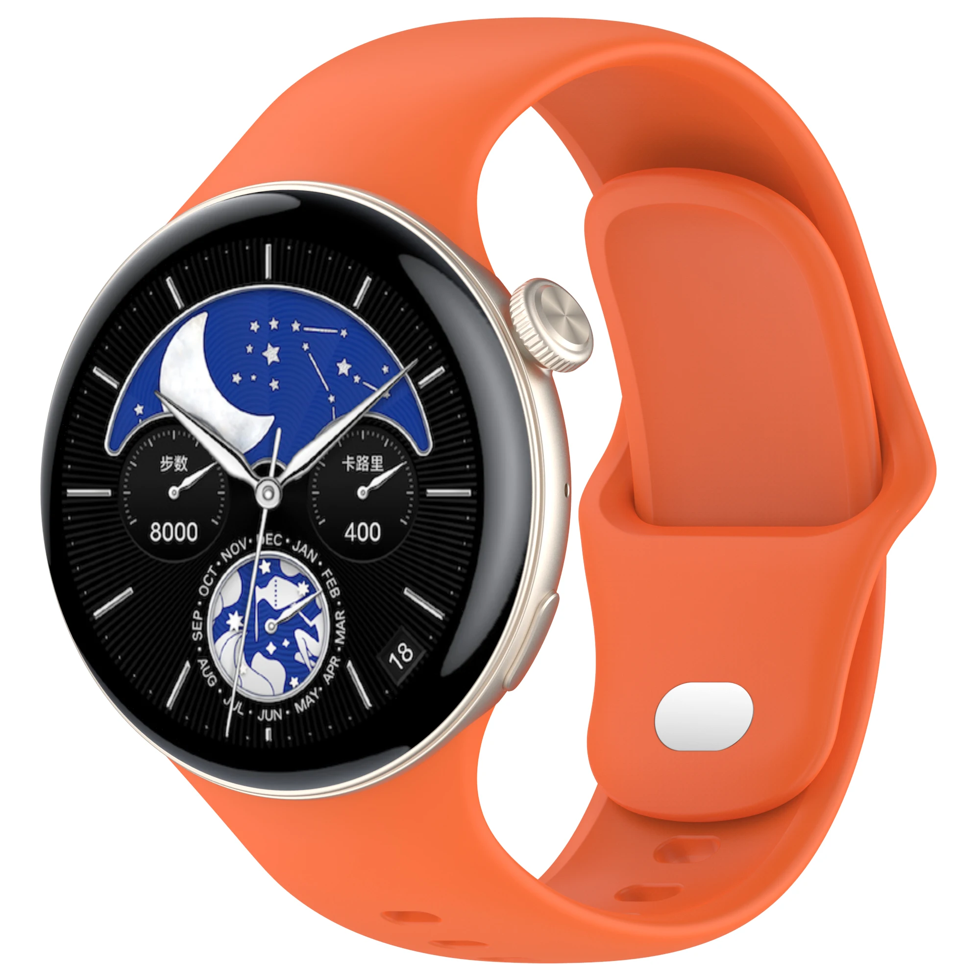 Silicone Sport Watchband Replacement Bracelet Strap