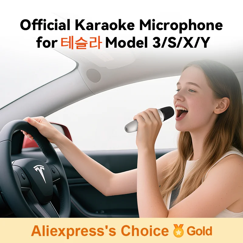 T1-테슬라 Car Karaoke Microphone, 테슬라 Rechargeable Caraoke