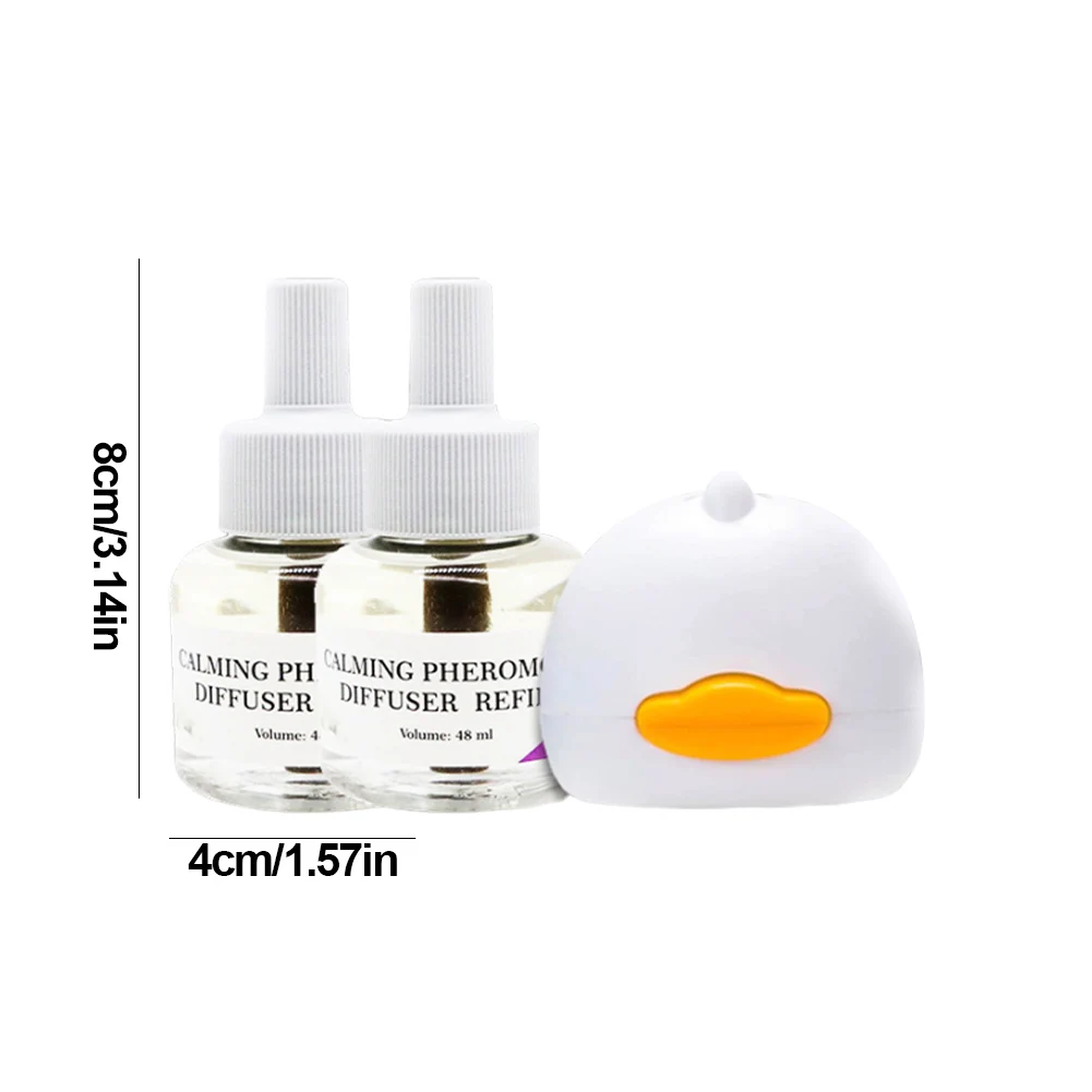 Pet Pheromone Calming Diffuser For Cat Pheromone Plug-In Pet Relaxant Calming Spray US Plug For Cats Calm Relaxing Diffuser