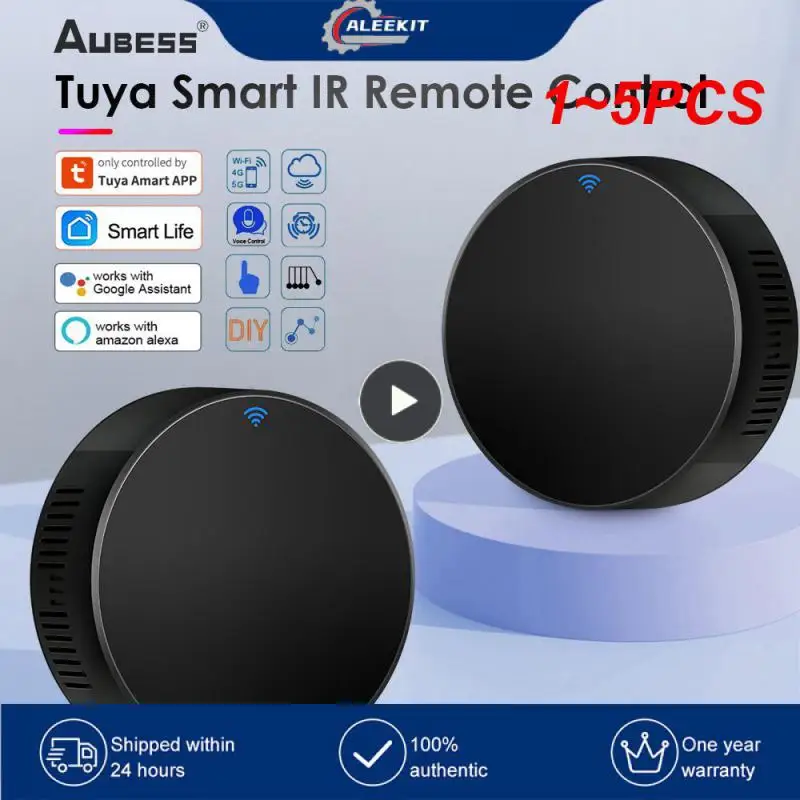 

1~5PCS Tuya WiFi IR Remote Control Smart Universal Infrared Remote For TV DVD Work With Alexa Home And Smart Life App