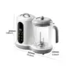 Baby Food Steamer Touch Screen Control Puree Machine Blending Multifunctional Cooking with Digital Timer for Home Picnic Kitchen 5