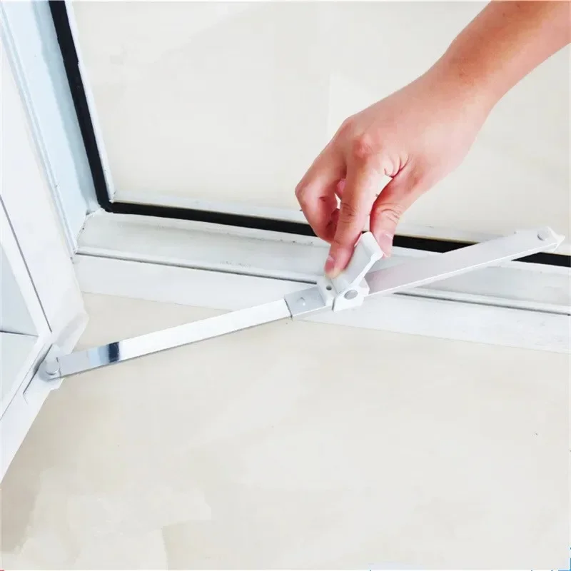 Color Steel Window Wind Brace Retractable Wind Support Limiter Angle Controller Safety Fixed Sliding Door Window Accessories